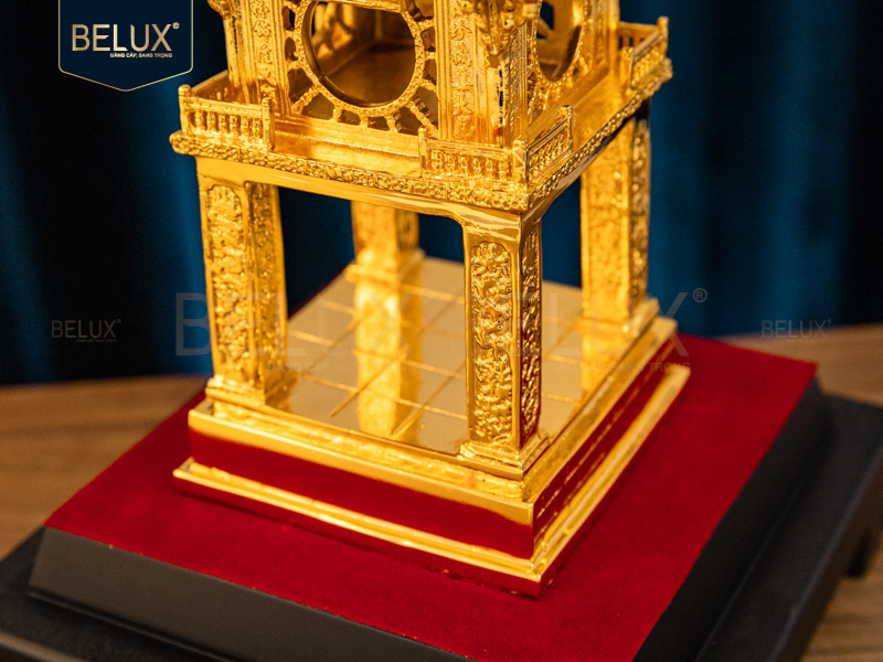 Mô hình khuê văn các mạ vàng 24k